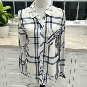 Rails plaid button down shirt